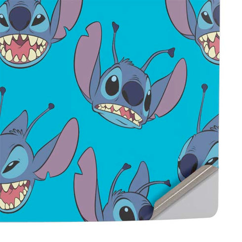 Disney Lilo and Stitch Face Expression Pattern PS5 Slim Digital Edition Console Skin